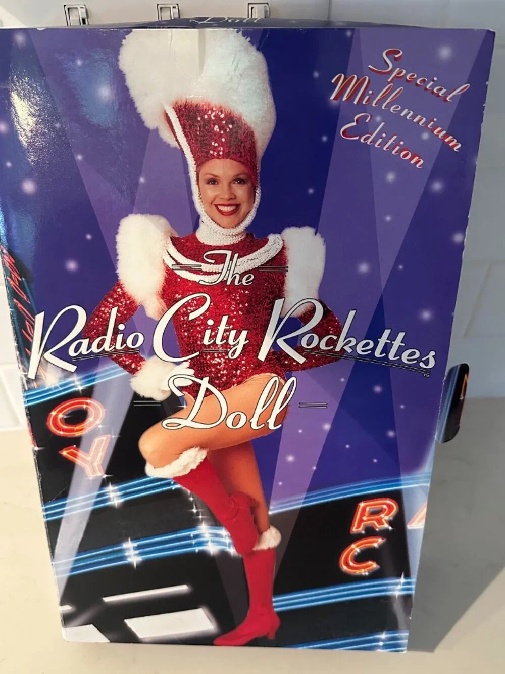 The RADIO CITY ROCKETTES Doll 1999 Special Millennium Edition Peter Meneffee NIB